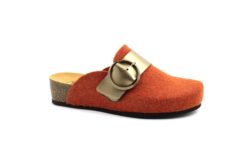 Scholl női papucs - Amalfi clog - rust