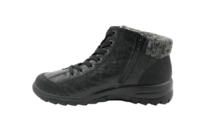 Rieker feketenői bakancs - L7110-01