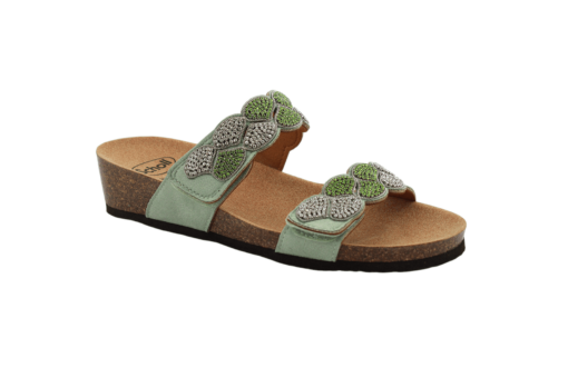 Scholl női papucs - Abu Dhabi - aquamarine