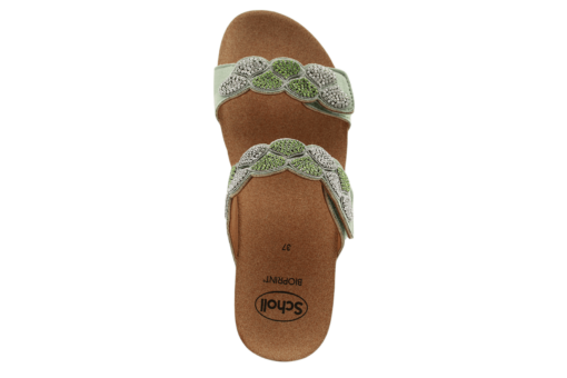 Scholl női papucs - Abu Dhabi - aquamarine