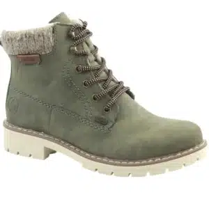 Rieker zöld női bakancs - Y9118-54