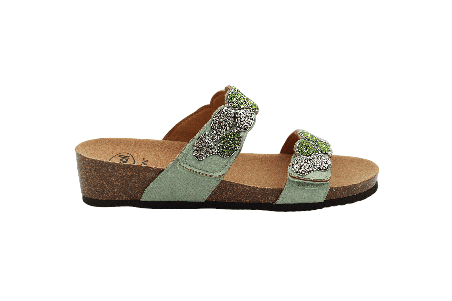 Scholl női papucs - Abu Dhabi - aquamarine