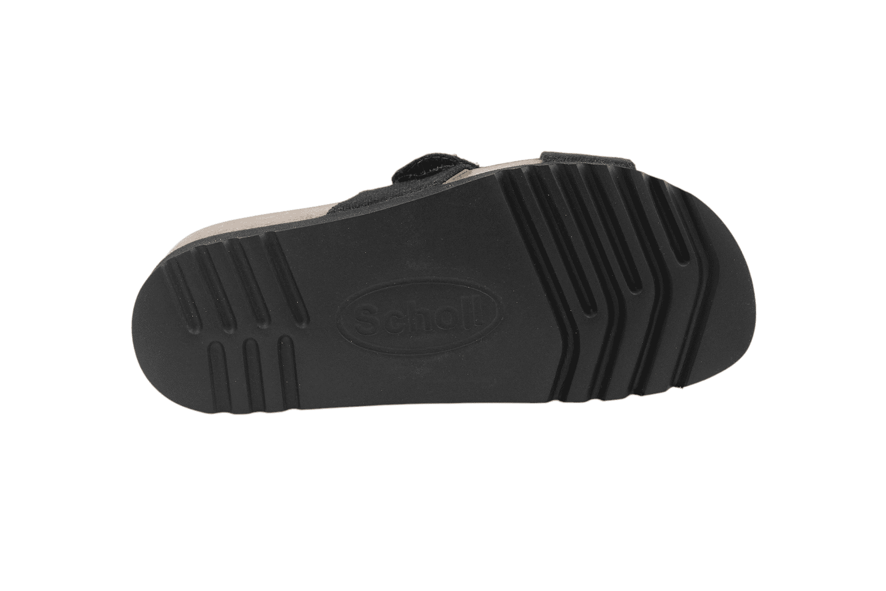 Scholl női papucs - La Serena Strap - black