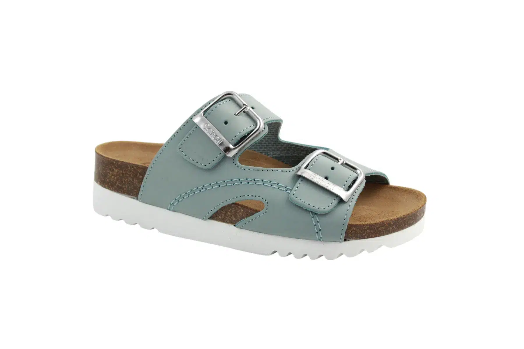 Scholl női papucs - Moldava Wedge AD pala blue / white