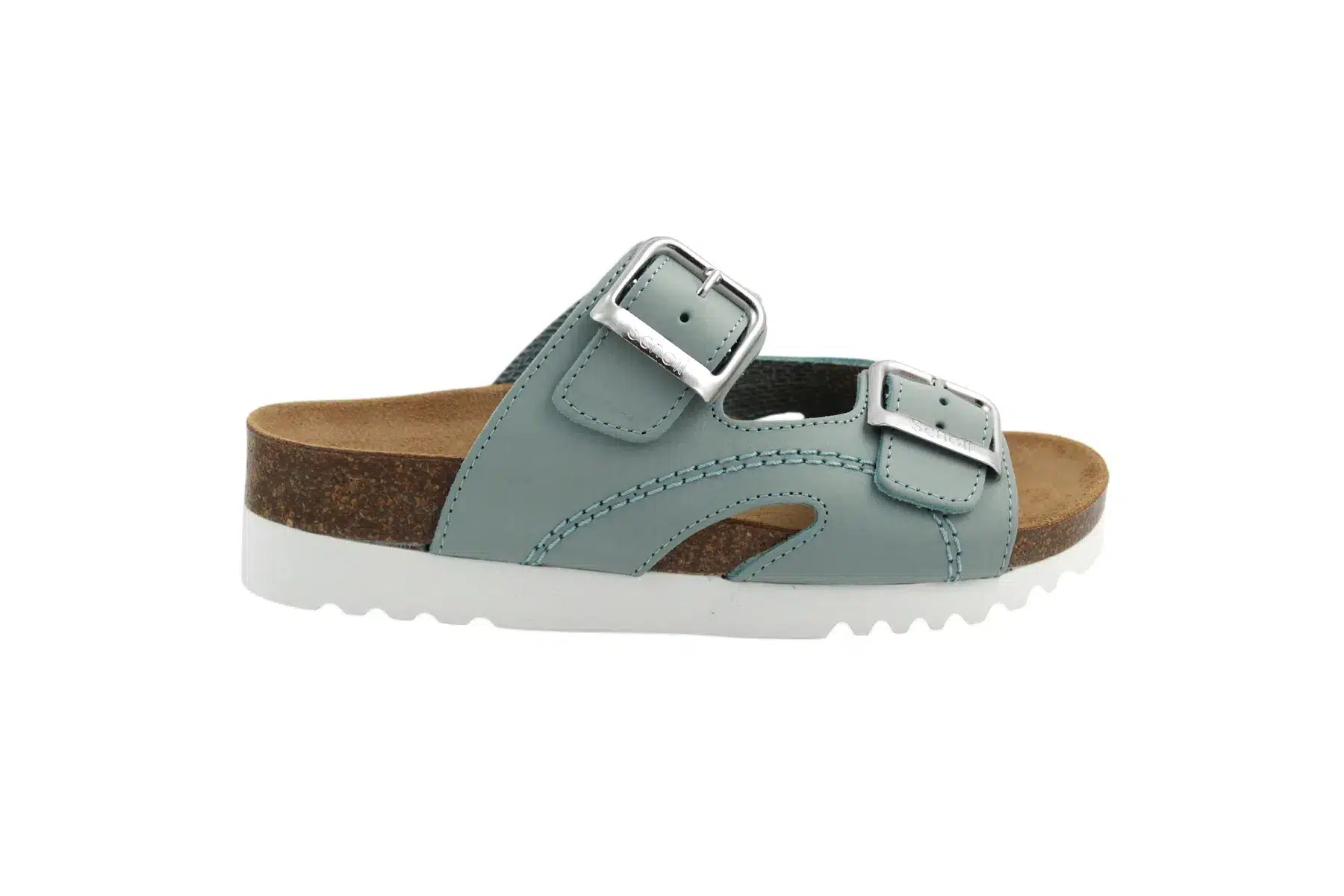 Scholl női papucs - Moldava Wedge AD pala blue / white