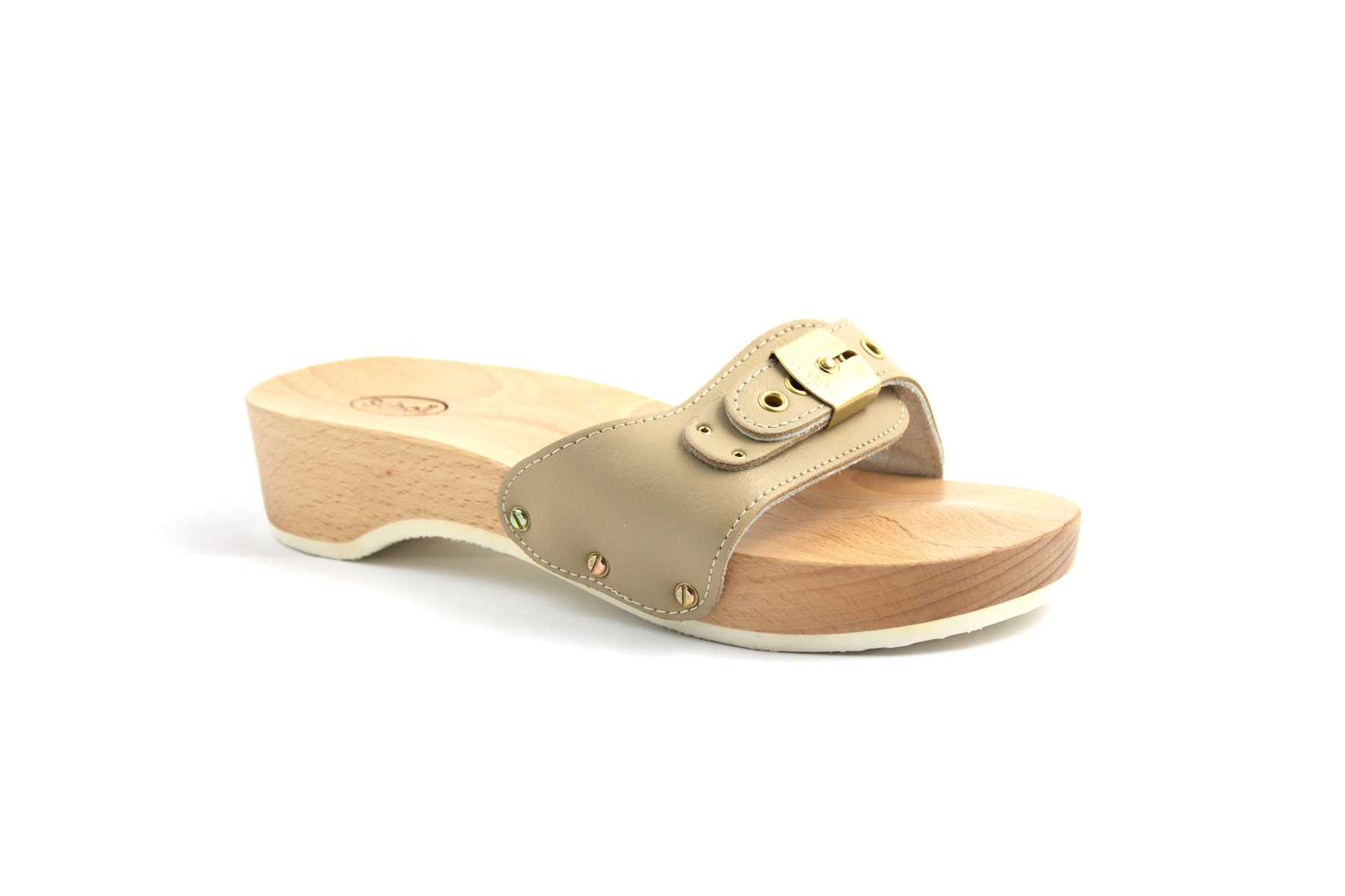 Scholl női papucs - Pescura Heel Original - Sand