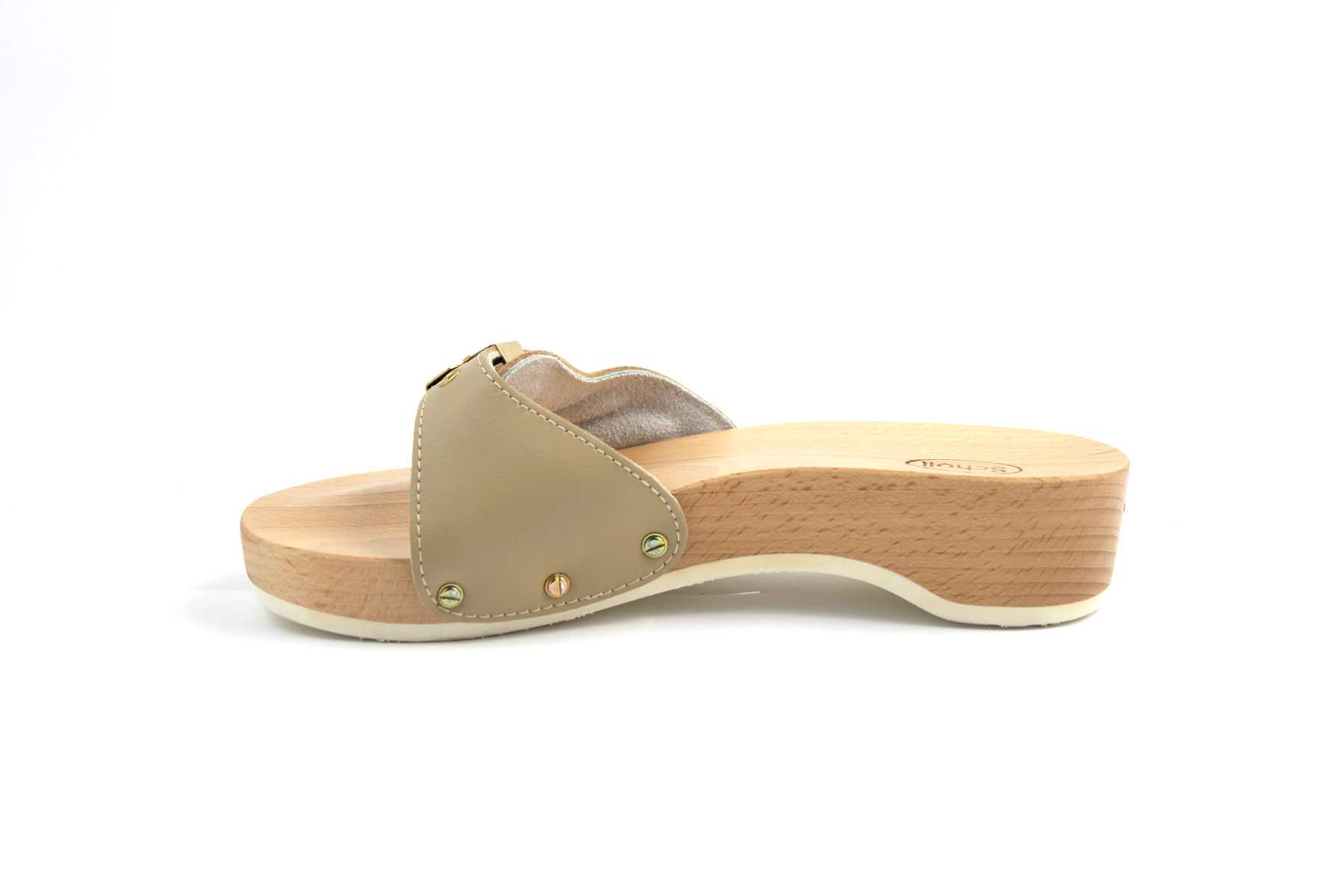 Scholl női papucs - Pescura Heel Original - Sand