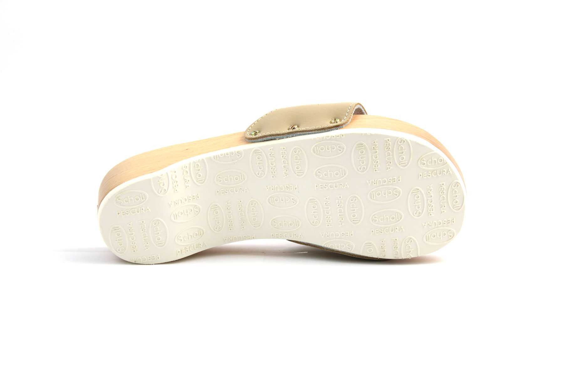 Scholl női papucs - Pescura Heel Original - Sand