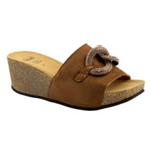 Scholl női papucs - Ravello 24 - Tobacco