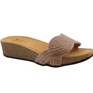 Scholl női papucs - Vegas Low rose gold