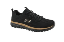 Skechers női sneaker cipő - 12615/BKRG