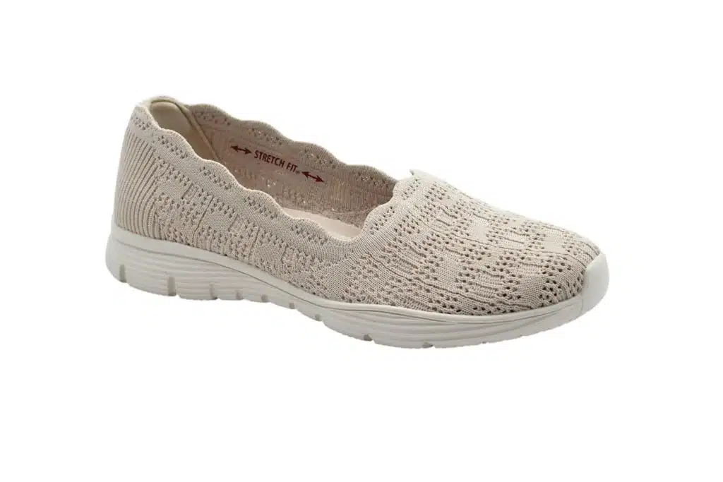 Skechers női vászoncipő - 158867/NAT