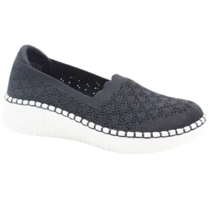 Skechers női vászoncipő - 100636/BLK